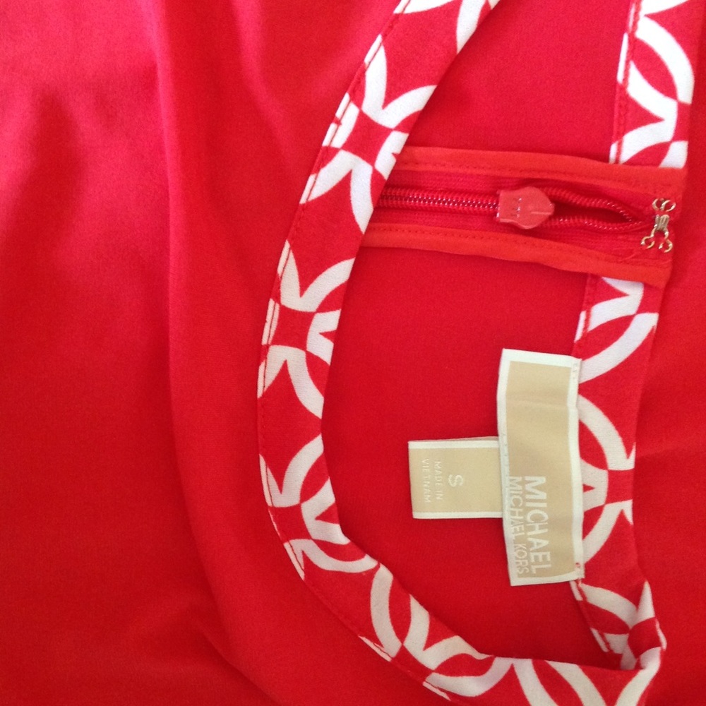SOLD🆕MICHAEL KORS  FAUX WRAP BORDER (Sz S - Picture 6 of 8